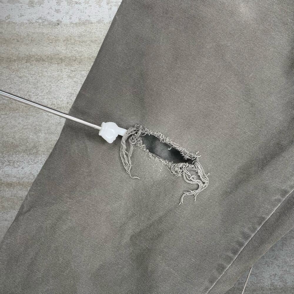 Vintage 90s Dickies Carpenter Pants 38x30 Baggy Sage Green Canvas Dungarees - Picture 6 of 6